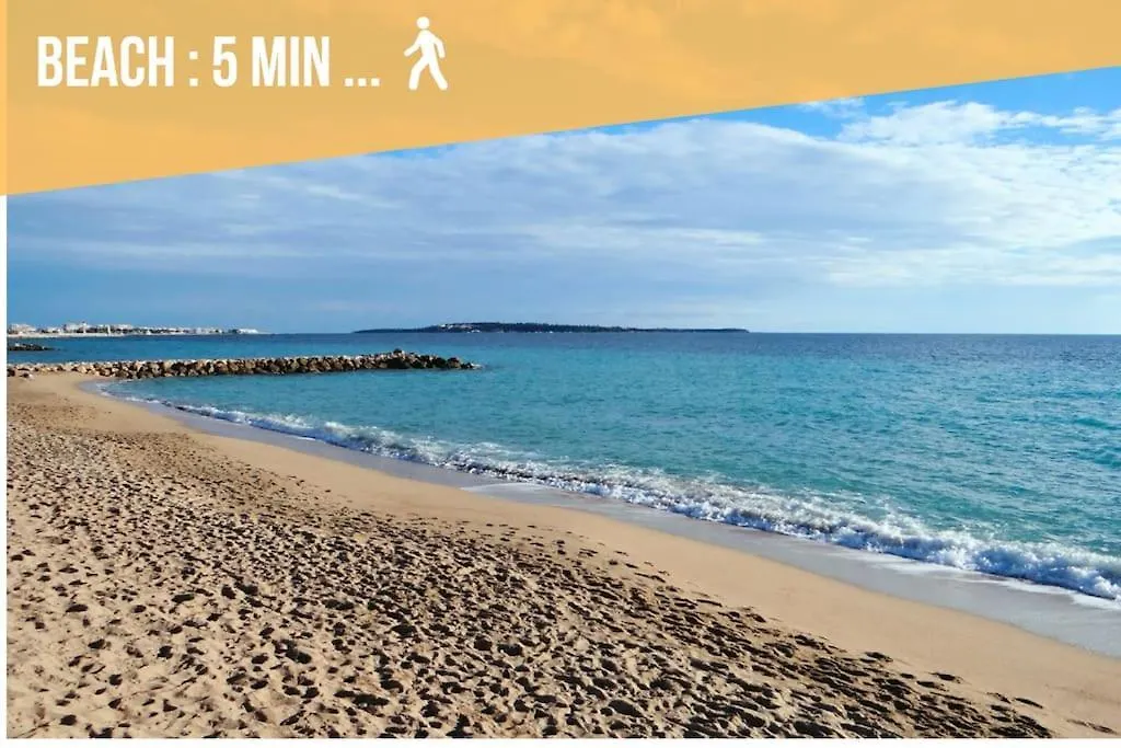 Super Studio Moderne Et Cozy Cannes Proche Croisette & Mer Apartment