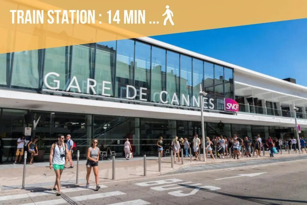Super Studio Moderne Et Cozy Cannes Proche Croisette & Mer Apartment