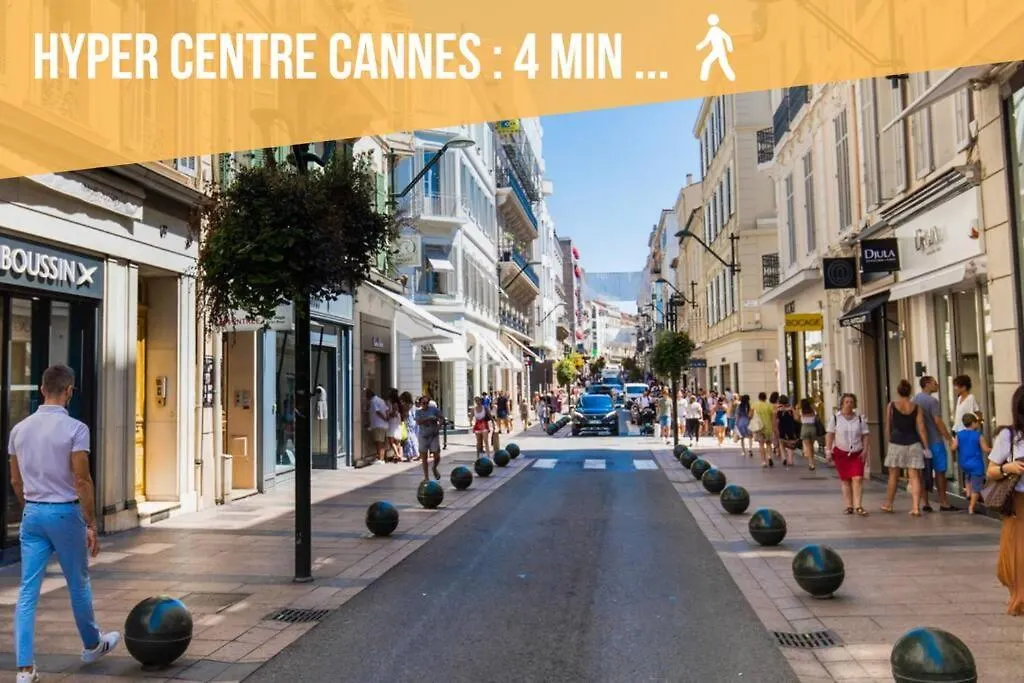 Super Studio Moderne Et Cozy Cannes Proche Croisette & Mer Apartment