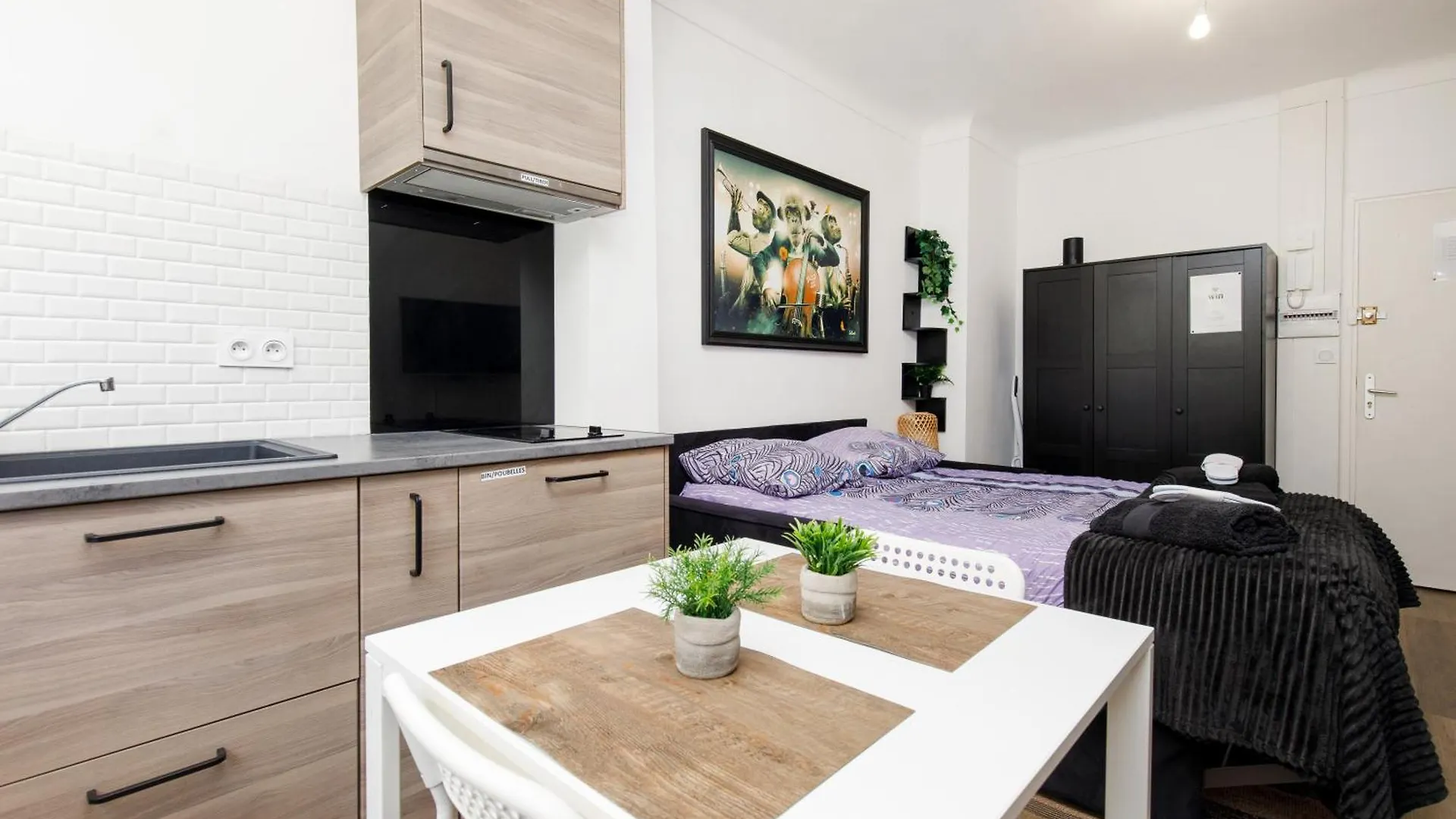 Super Studio Moderne Et Cozy Cannes Proche Croisette & Mer Apartment
